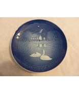 1974 Christmas in the Village Porcelain Collectors Plate from B&amp;G Denmar... - £39.50 GBP