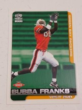 Bubba Franks Green Bay Packers 2000 Pacific Paramount Rookie Card #90 - £0.77 GBP