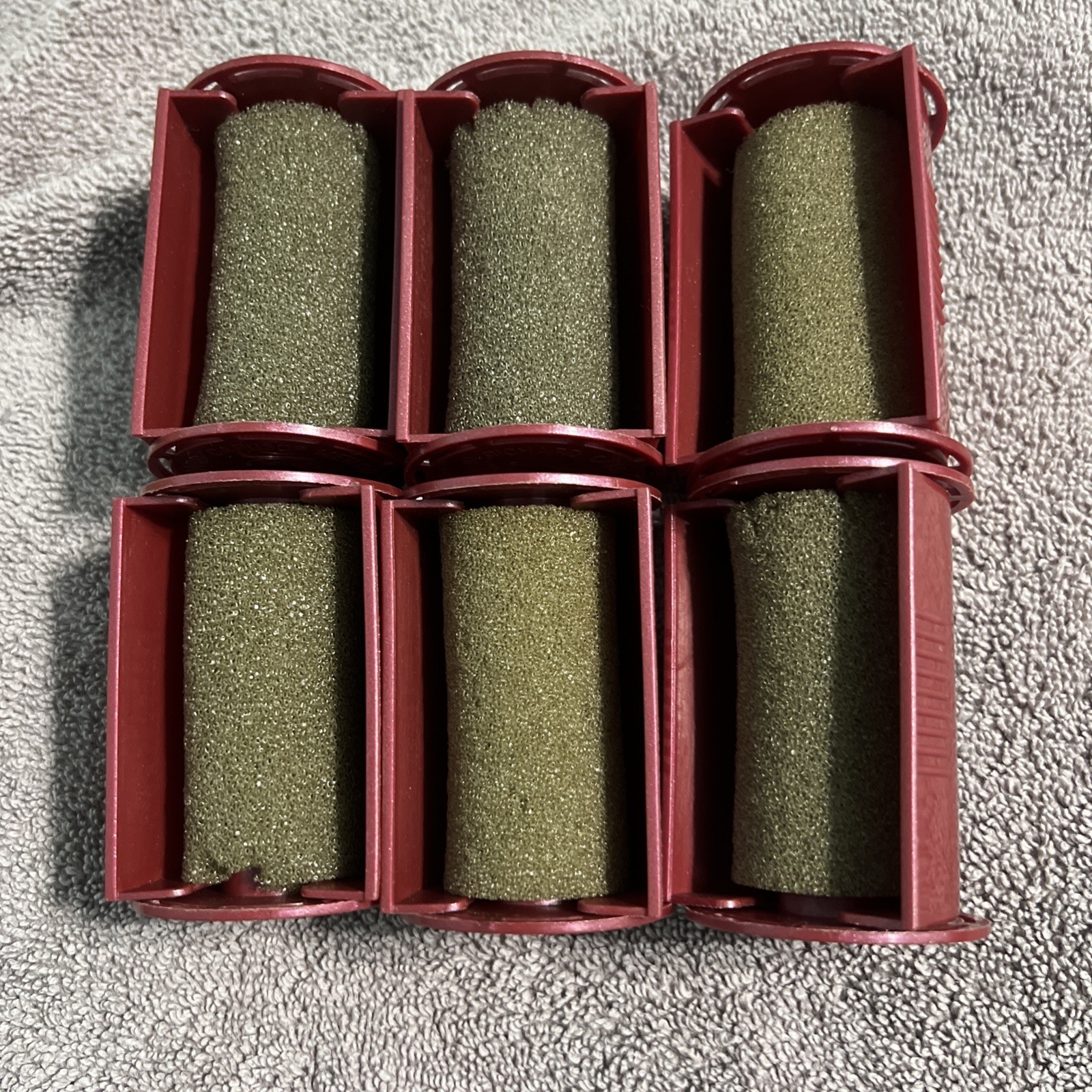 Lot of 6 Caruso Large Molecular Replacement Steam Hair Rollers Curlers M... - $19.79