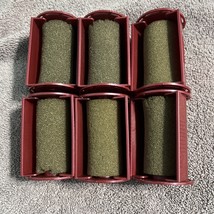 Lot of 6 Caruso Large Molecular Replacement Steam Hair Rollers Curlers M... - $19.79