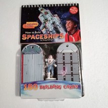 NEW HOW TO BUILD SPACESHIPS BOOK 180 BUILDING ACTIVITY CARDS by Doug Sti... - $16.45