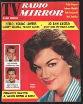 TV Radio Mirror 6/1960-Connie Francis-Johnny Mathis-Bill Cullen-Sandra Dee-FN - £54.07 GBP