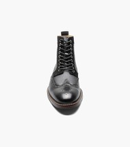 Stacy Adams Finnegan Wingtip Lace-Up Boot Black Multi 25427-009 image 6