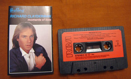Mc Musicassetta Cassetta RICHARD CLAYDERMAN moments of love RCA nk 71727 1988 - £13.57 GBP