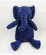 Jellycat London Cordy Roy Blue Elephant Plush Stuffed Animal Ribbed Beanie - £10.31 GBP