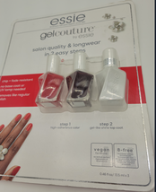 Essie Gel Couture - 2 Step Longwear Nail - Salon Quality 3x 0.46 fl oz. - New - $14.36