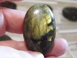 100.85ct 44x28x10mm Labradorite Natural Oval Cabochon for Jewelry Making - £4.50 GBP