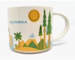 2013 Starbucks Coffee Cup Mug       CALIFORNIA           YOU ARE HERE CO... - £11.79 GBP