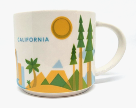 2013 Starbucks Coffee Cup Mug California You Are Here Collection - £11.79 GBP