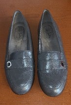Life Stride Women&#39;s Shoes 8M Velocity Marbled Gray Loafer Block Heel Sli... - $16.51