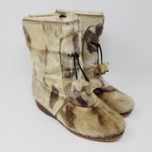 Pajar Women’s Seal Fur Boots Size 8 M Shearling Lining  - £131.35 GBP