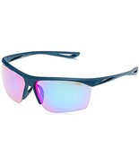NEW Nike EV1108-433 Tailwind SM Matte Blue Sunglasses w/Turquoise Mirror... - $79.15