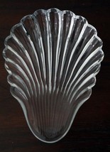 BACCARAT Coquille Sea Shell 6&quot; Trinket Dish Signed Vintage France - £34.17 GBP