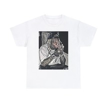 Lil Wayne Graphic Print Crew Neck Short Sleeve Unisex Heavy Cotton Art T... - $12.00+