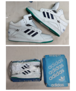 Vintage 90s Soviet USSR Basketball TRAINERS Sneakers Leather  STRIDER Si... - $212.85