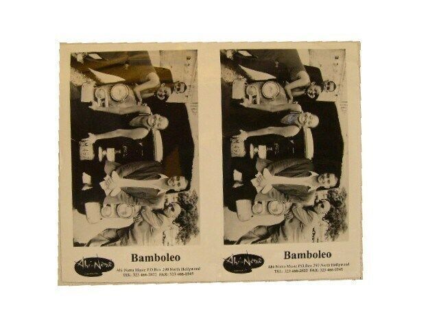 Bamboleo Press Kit and Photo No Que Bueno Esta - $26.99