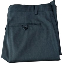 Shipley Halmos Black Wool Pants Mens Size 30 (Measures 33x30) FLAWS - $24.75