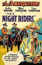 The Night Riders - 1939 - Movie Poster Magnet - £9.58 GBP