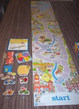 RICHARD SCARRY&#39;S BUSYTOWN Eye Found It Board Game 100% COMPLETE 2012 6 F... - £39.47 GBP