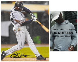 Mike Cameron signed Seattle Mariners baseball 8x10 Photo proof COA autographed. - £51.24 GBP