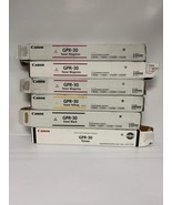 6 Open Genuine Canon iRA C5045,C5051,C5250,C5255 GPR-30MYK Toners (No Cyan) - $336.87 CAD