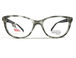 Catherine Deneuve CD0412 020 Eyeglasses Frames Gray Tortoise Cat Eye 52-16-135 - £29.25 GBP