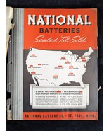 1940 National Batteries Catalog &amp; Price List ~ KATHANODE ~ Advertising D... - £26.28 GBP