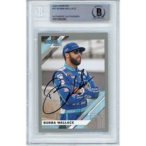 Bubba Wallace Autograph Nascar 2020 Donruss Beckett Signed BGS On-Card Auto Slab - £78.32 GBP