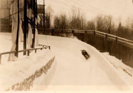 Vintage Bobsled Photograph - $37.62