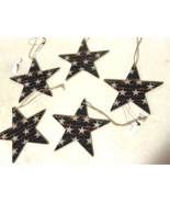 Set 5 Star Ornaments in Navy - $465.81 MXN