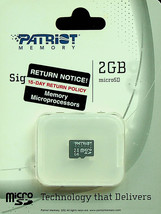 Micro SD Memory Card 2.0 GB - Patriot Memory - New - £9.74 GBP
