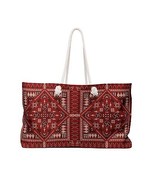 Palestinian Pattern Palestinian design Oversized Tote Bag I Stand with G... - $98.27 CAD