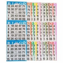 American Games Bingo Paper Game Cards  3 Card  10 Bingo Sheets  100 Books  1 - £18.54 GBP
