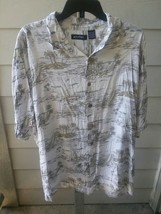 Mens Hawaiian Shirt Puritan 100% Rayon SZ XL - £13.24 GBP