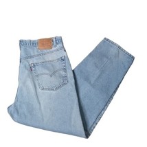 Vintage Levi&#39;s 468 Jeans Size 40 x 30 Relaxed Straight Leg Lightly Distressed - £16.55 GBP