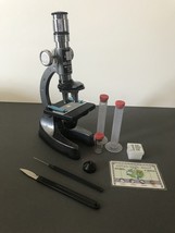 Vintage Edu-Science 100 X to 900 X Zoom Microscope Science Kit - £35.88 GBP