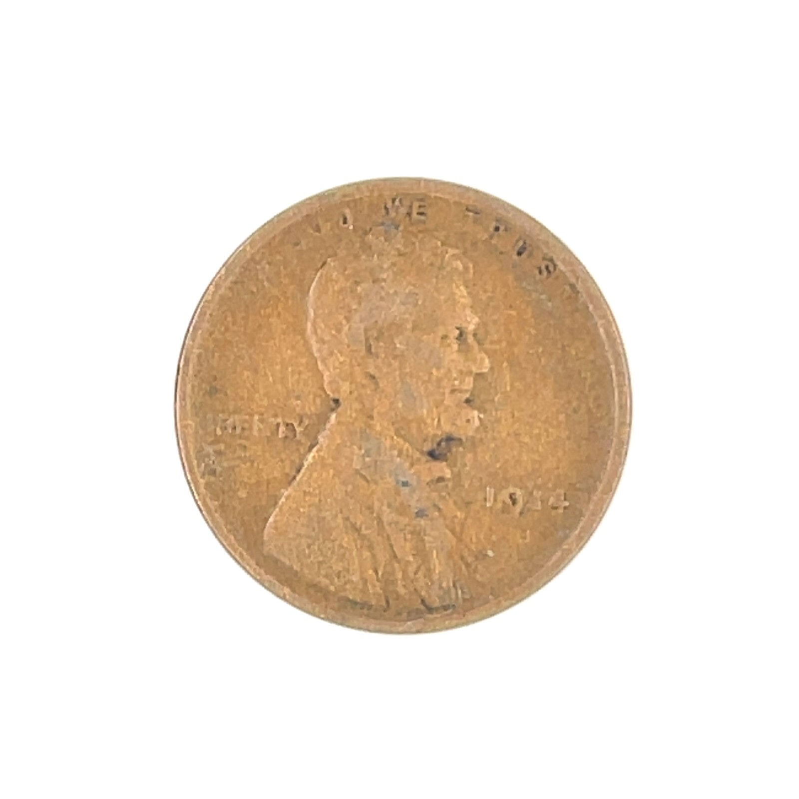 Lot of 4 Wheat Pennies - 1910S, 1914S, 1915S, 1911S VG - Fine Condition Item image 4