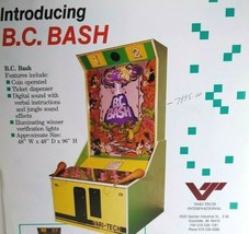 BC Bash Space Shapes Treasure Hunt Bee Ware Arcade Game Flyer Art 8.5&quot; x... - $20.70