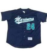 Seattle Mariners Jersey Mens XL MLB Baseball Ken Griffey Jr #24 True Fan... - $57.58