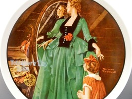 Rockwell Mother&#39;s Day Plate, 1984, #17325C, &quot;Grandma&#39;s Courting Dress&quot; (PLT201) - £5.44 GBP