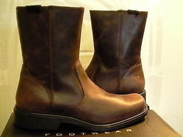 Mens Harley Davidson riding boots brown Darine size 7.5 us new with box  - $138.55