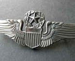 Command Pilot Wings USAF Air Force Cap Hat Jacket Pin 2.75 inches - $7.94