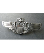 Command Pilot Wings USAF Air Force Cap Hat Jacket Pin 2.75 inches - £6.21 GBP