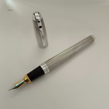 S.T. Dupont Orpheo Olympio 480101 penna stilografica placcata in argento - $545.36