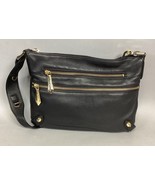 Perlina New York Black Leather Shoulder Bag - €21,31 EUR