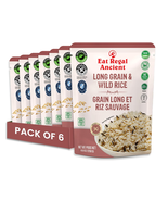Eat Regal Ancient Long Grain &amp; Wild Rice, 8.8 oz, Pack of 6, Ready in 90... - $14.99