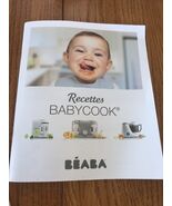 Recettes Baby Cook BEABA Instruction Book -Ships N 24h - €21,15 EUR