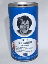 1977 Bo Avellini Chicago Bears Maryland RC Royal Crown Cola Can NFL Football - $7.95