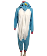 Blue, White, Pink Fleece Unicorn Long Sleeve Jumpsuit Costume Size M - €20,39 EUR Blue, White, Pink Fleece Unicorn Long Sleeve Jumpsuit Costume Size M - €20,39 EUR