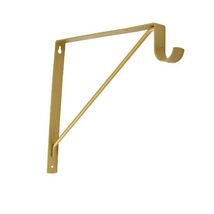 Round Rod &amp; Shelf Bracket 11&quot; – Steel Closet Rod &amp; Shelf Support, Tradit... - $23.39